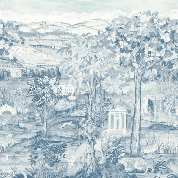 Arcadian Thames Wallpapers — Zoffany – Brittfurn