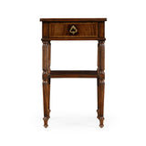 Regency Mahogany Bedside Table