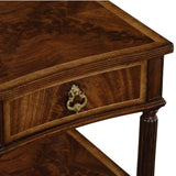 Regency Mahogany Bedside Table - Jonathan Charles