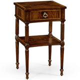 Regency Mahogany Bedside Table - Jonathan Charles