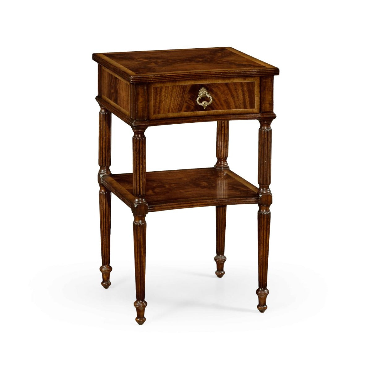 Regency Mahogany Bedside Table