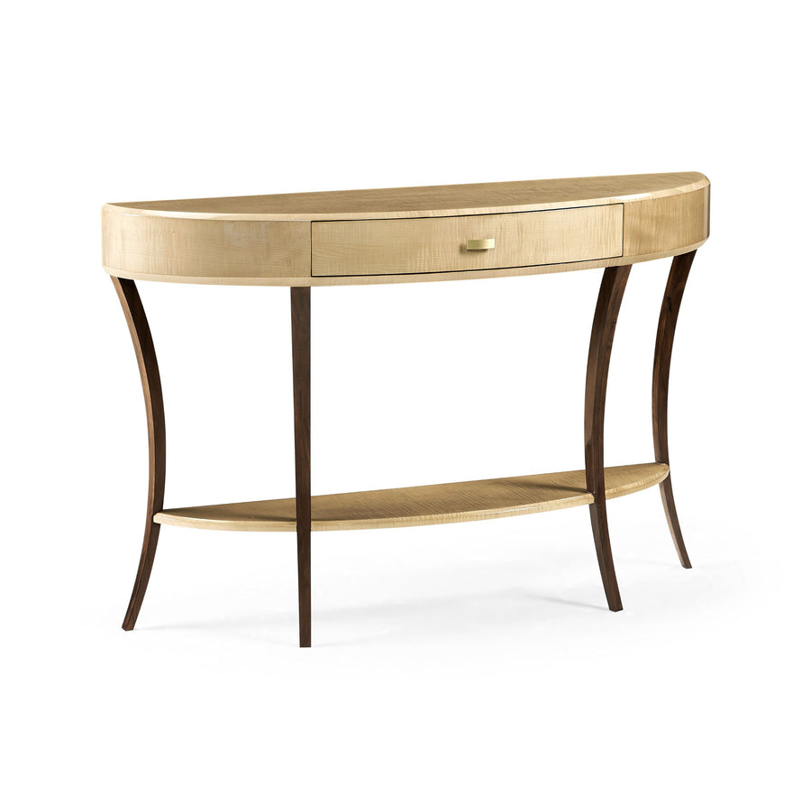 Demilune konsolbord Art Deco stort