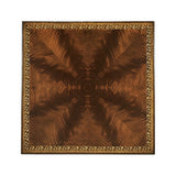 Mahogany William IV style gilded square coffee table