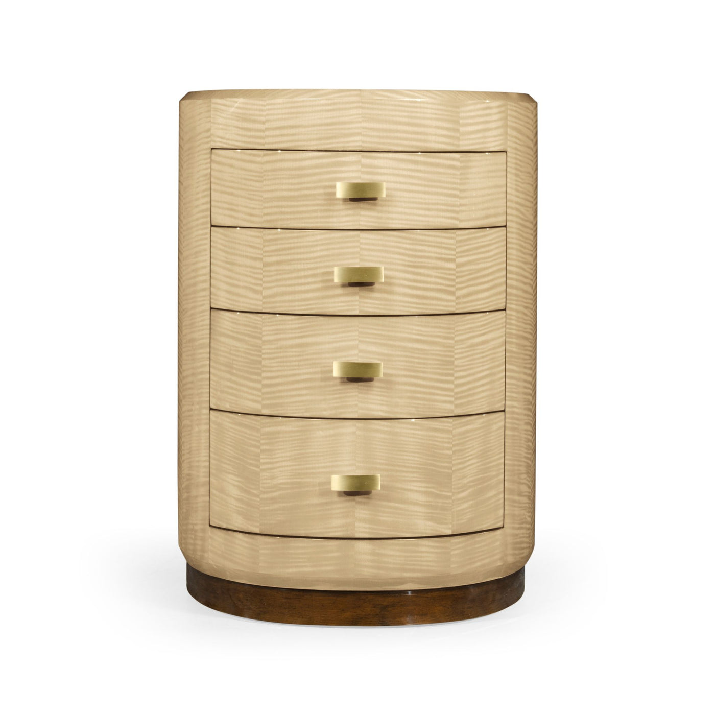 Oval Chest of Drawers Art Deco - Jonathan Charles