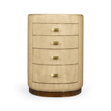 Oval Chest of Drawers Art Deco - Jonathan Charles