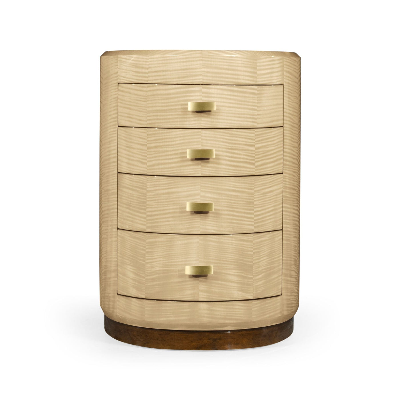 Oval Chest of Drawers Art Deco - Jonathan Charles