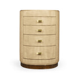 Oval Chest of Drawers Art Deco - Jonathan Charles