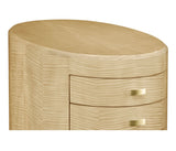 Oval Chest of Drawers Art Deco