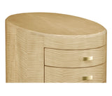 Oval Chest of Drawers Art Deco - Jonathan Charles