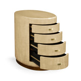 Oval Chest of Drawers Art Deco - Jonathan Charles