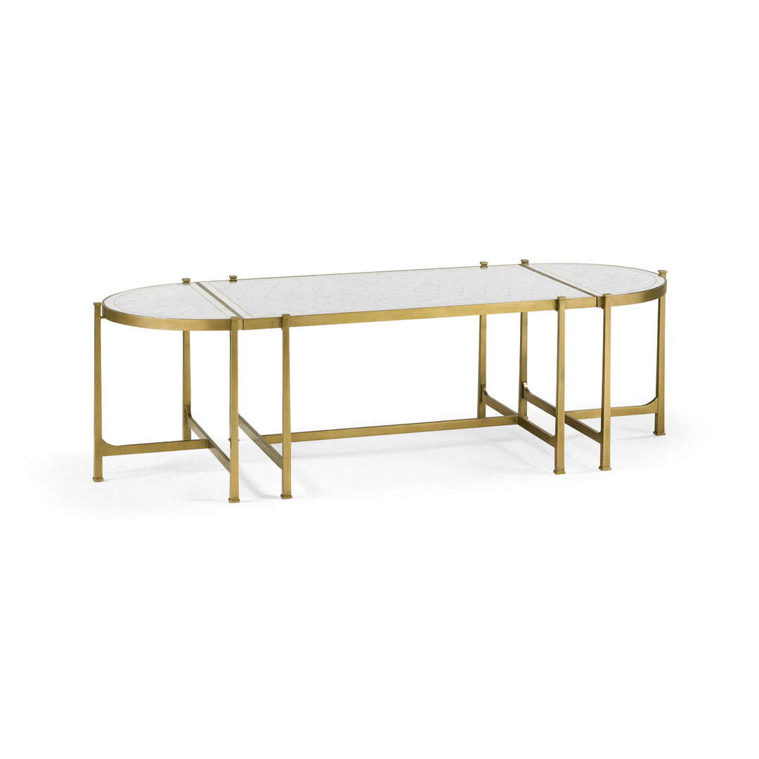 Bunching Coffee Table Trio Contemporary - Gilded