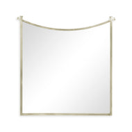 Wall Mirror Contemporary Inverted Arch - Silver
