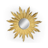 Small Wall Mirror Sunburst - Gold