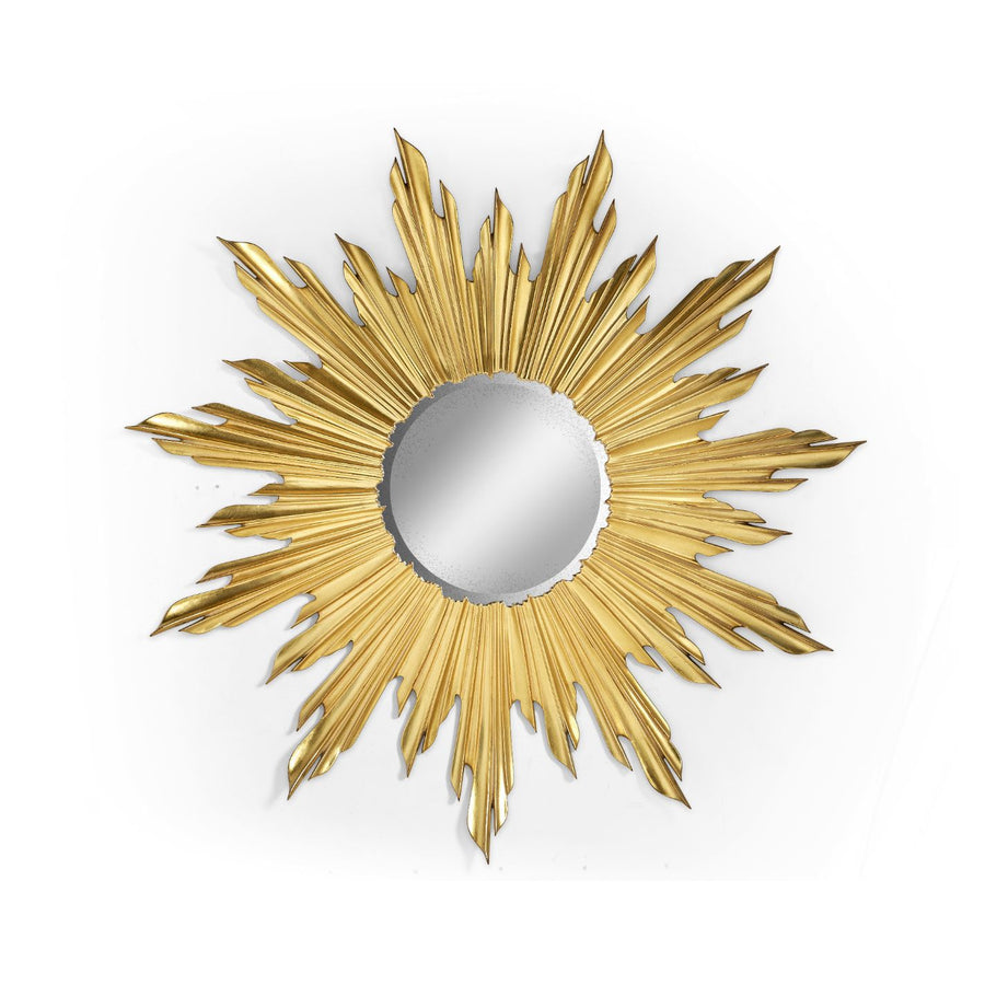 Small Wall Mirror Sunburst - Gold