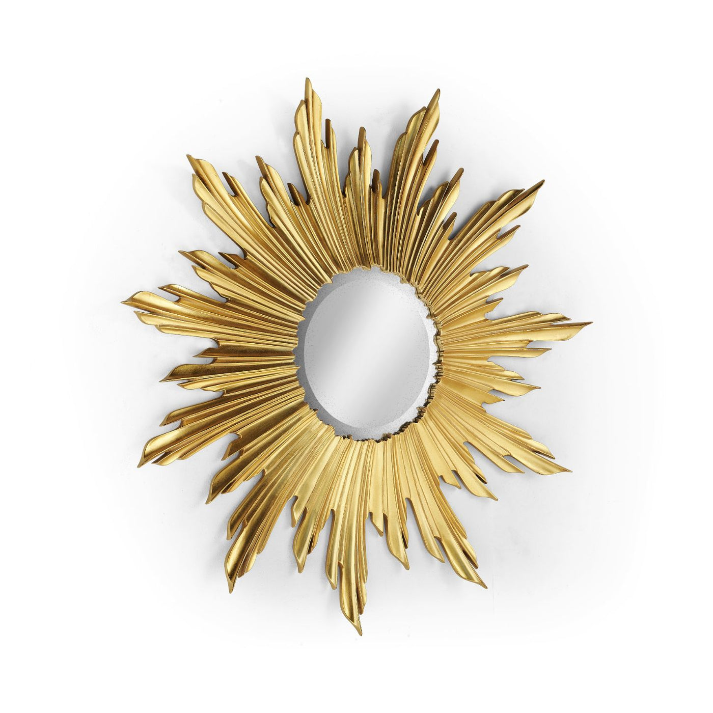 Small Wall Mirror Sunburst - Gold