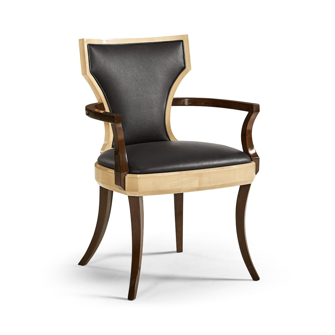 Dining Chair with Arms Klismos