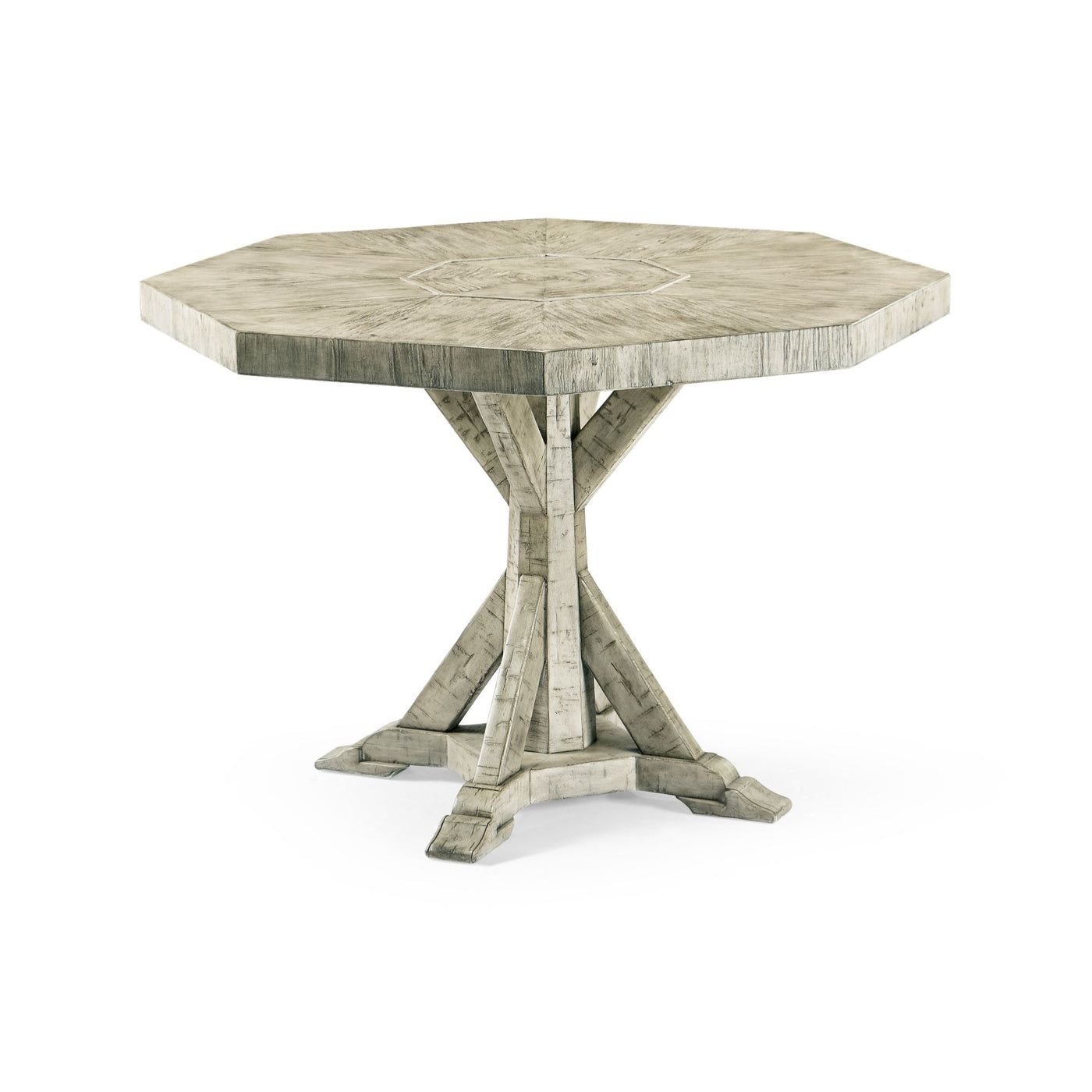 Åttkantigt mittbord Rustic