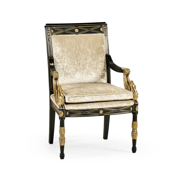 Kensington Swan Arm Chair