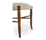 Walnut "Yoke" Ladderback Side Chair in Shambala - Jonathan Charles