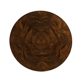 Mahogany centre table with gilded lions paw feet