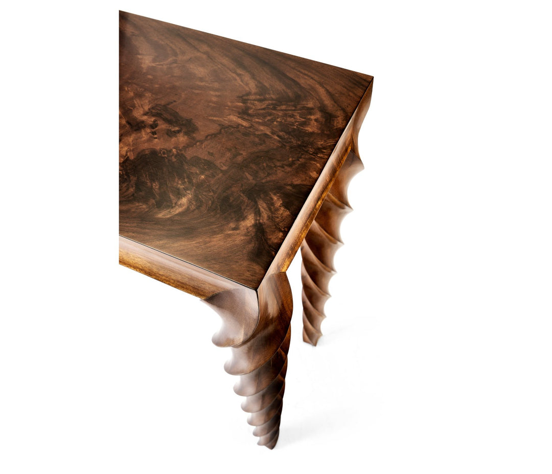 Twist Console Table Barley - Walnut