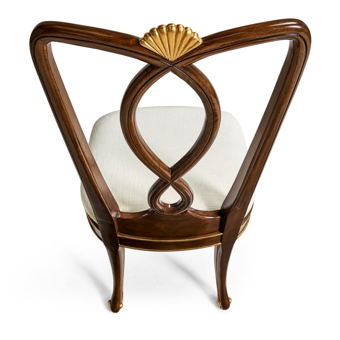Dining Chair Biedermeier in Mahogany - Shambala - Jonathan Charles