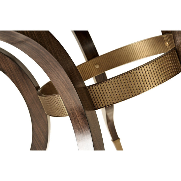 Curated Centre Table Round Dark Santos