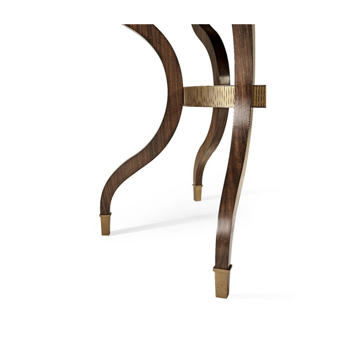 Curated Centre Table Round Dark Santos