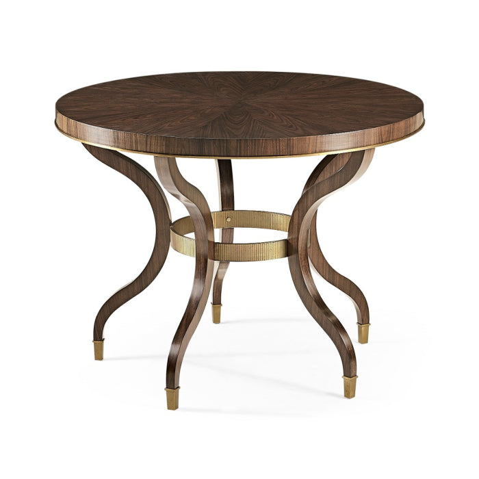 Curated Centre Table Round Dark Santos