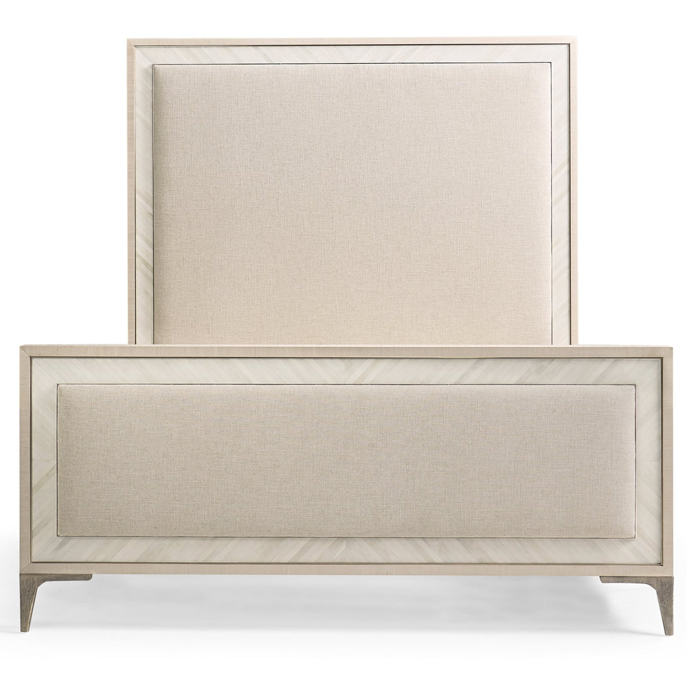 Tideline Bone & Linen Upholstered UK King Bed - Jonathan Charles