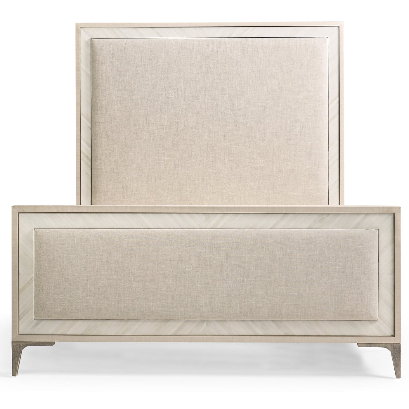 Tideline Bone & Linen Upholstered UK King Bed - Jonathan Charles