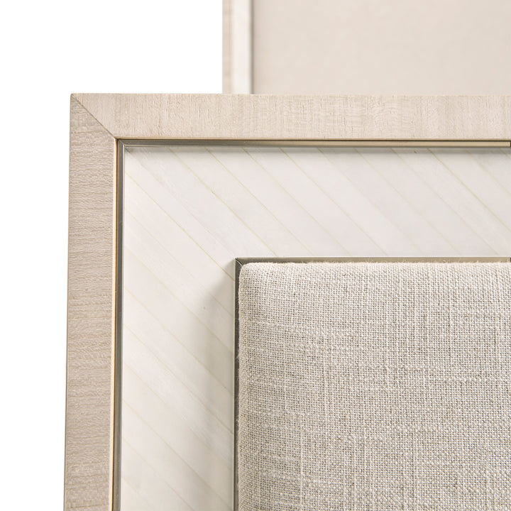 Tideline Bone & Linen Upholstered UK King Bed - Jonathan Charles