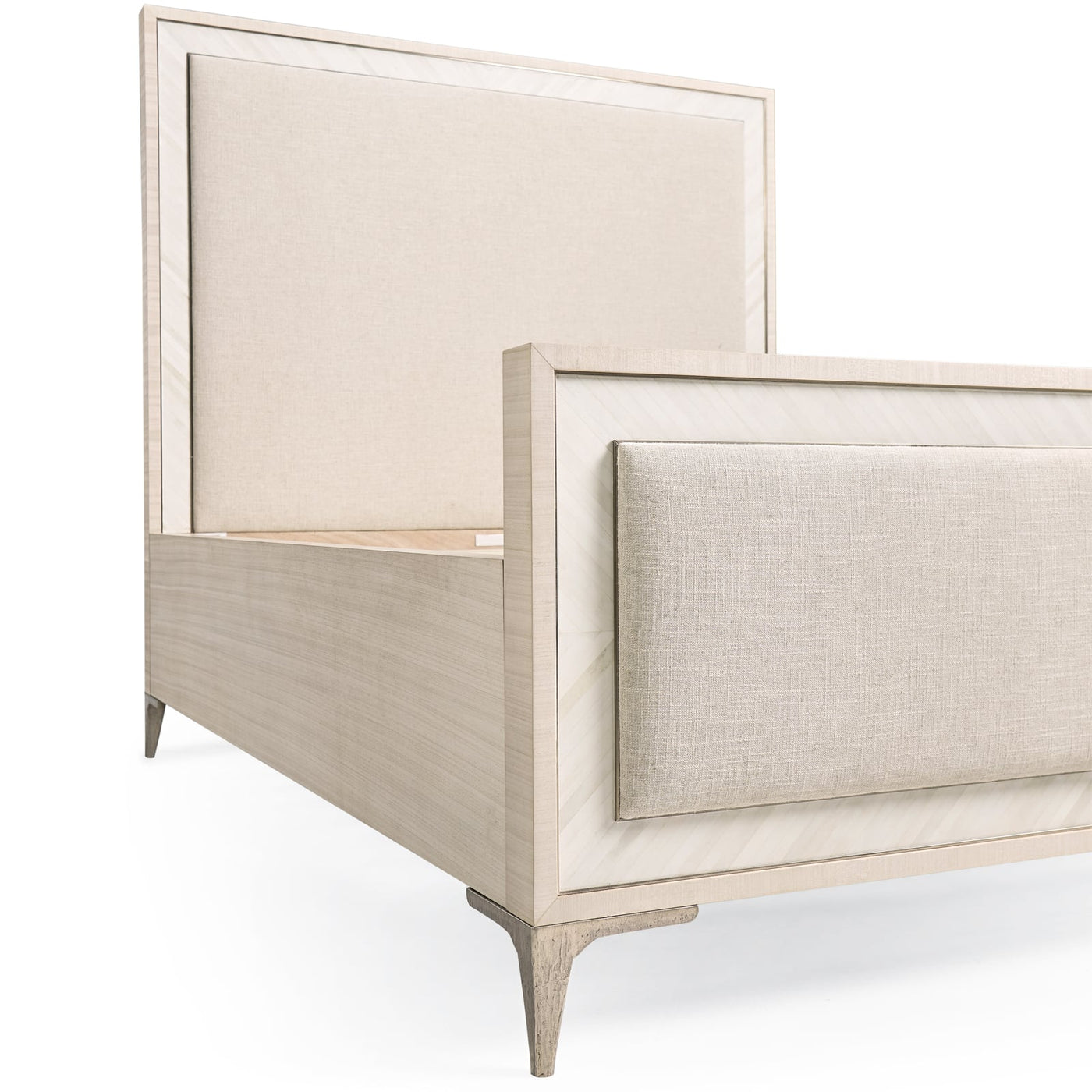 Tideline Bone & Linen Upholstered UK King Bed - Jonathan Charles