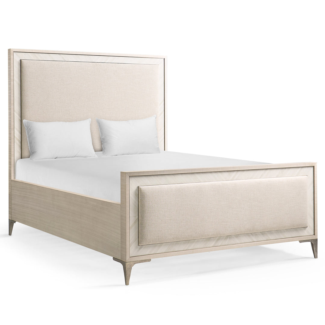 Tideline Bone & Linen Upholstered UK King Bed - Jonathan Charles
