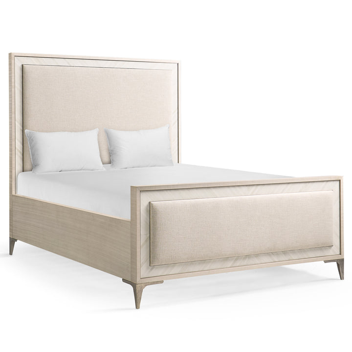 Tideline Bone & Linen Upholstered UK King Bed - Jonathan Charles