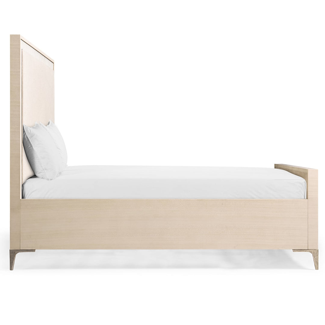 Tideline Bone & Linen Upholstered UK Super King Bed - Jonathan Charles