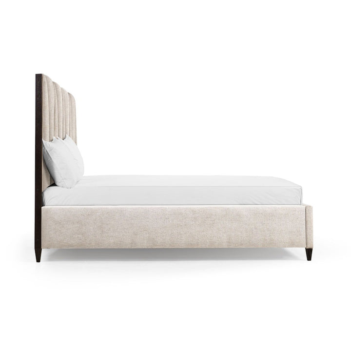 Geometric Super King Upholstered Bed