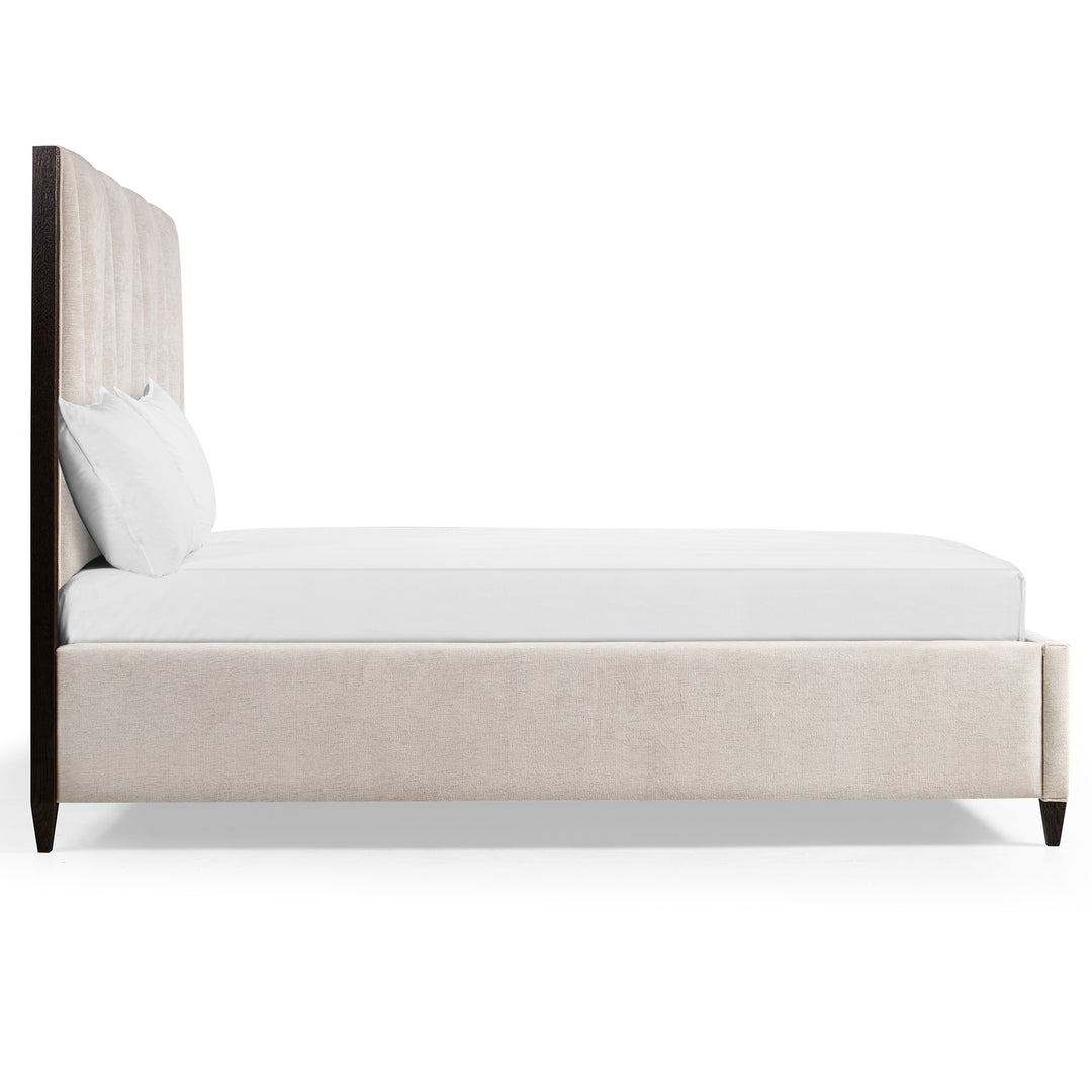 Geometric King Upholstered Bed - Jonathan Charles