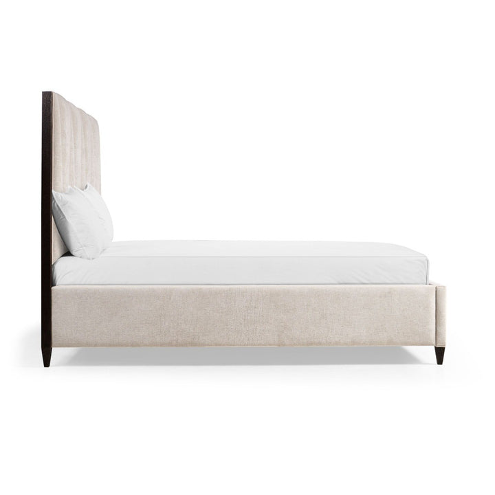 Geometric King Upholstered Bed