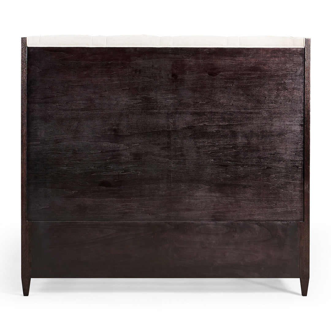 Geometric King Upholstered Bed - Jonathan Charles