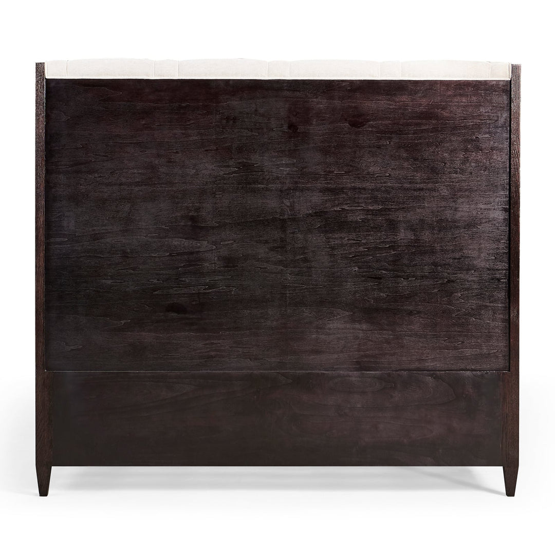 Geometric King Upholstered Bed - Jonathan Charles