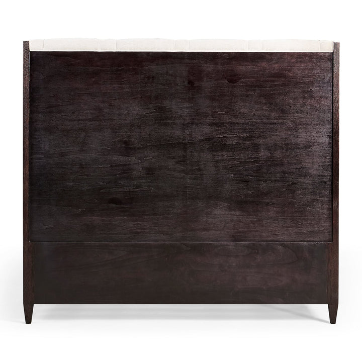 Geometric King Upholstered Bed - Jonathan Charles