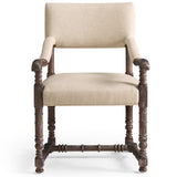 Caldera Oscura Upholstered Arm Chair - Jonathan Charles
