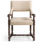 Caldera Oscura Upholstered Arm Chair - Jonathan Charles