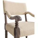 Caldera Oscura Upholstered Arm Chair - Jonathan Charles