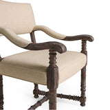 Caldera Oscura Upholstered Arm Chair - Jonathan Charles