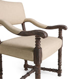 Caldera Oscura Upholstered Arm Chair - Jonathan Charles