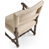 Caldera Oscura Upholstered Arm Chair - Jonathan Charles