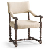 Caldera Oscura Upholstered Arm Chair - Jonathan Charles