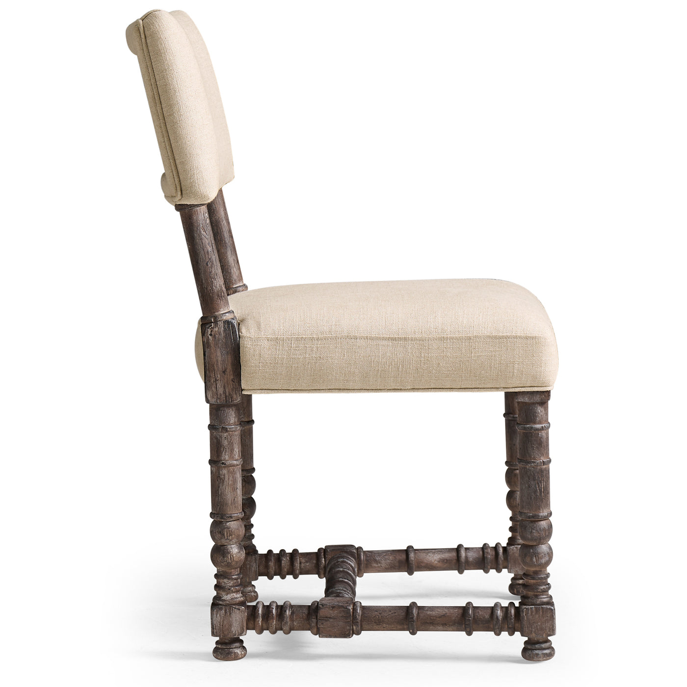 Caldera Oscura Upholstered Side Chair - Jonathan Charles